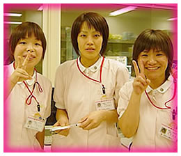 先輩ナース写真